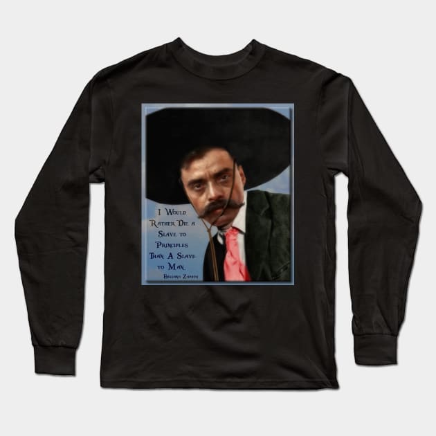 Zapata Long Sleeve T-Shirt by rgerhard